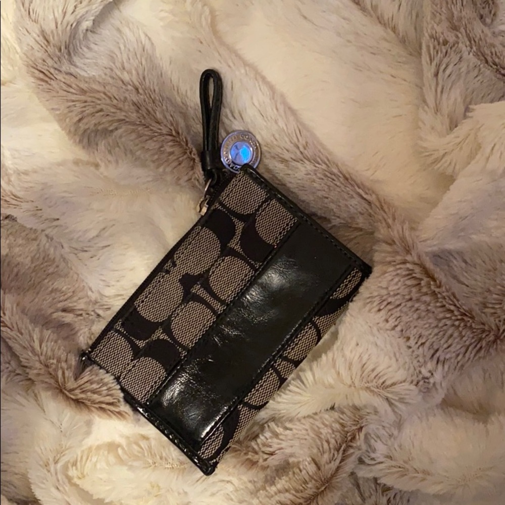 Coach coin purse/keychain